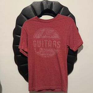 Sonoma Men's Burgundy Graphic Short Sleeve Tee